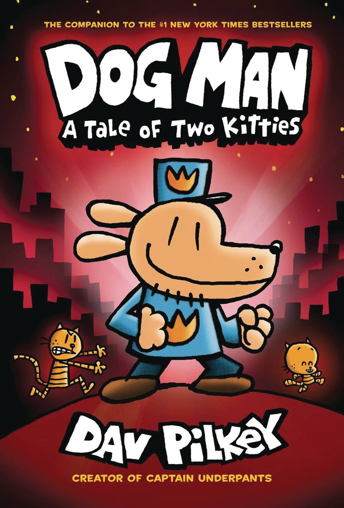 Dog Man 3 TALE OF TWO KITTIES NEW PTG