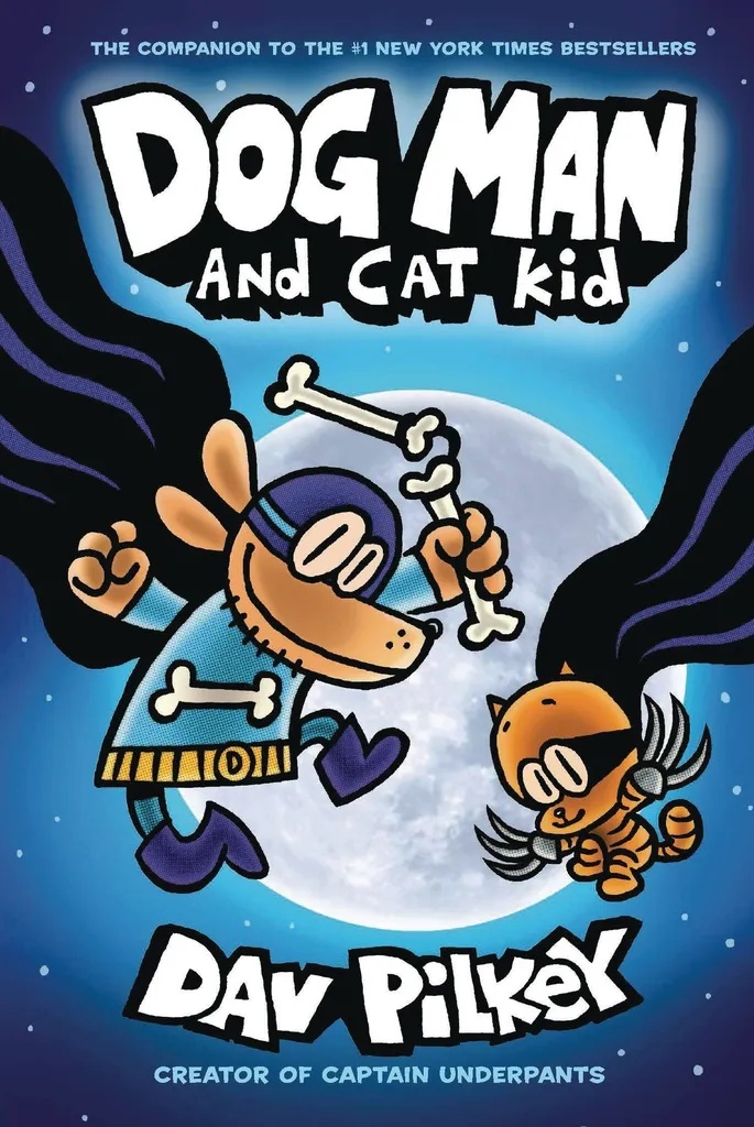 Dog Man 4 DOG MAN & CAT KID NEW PTG