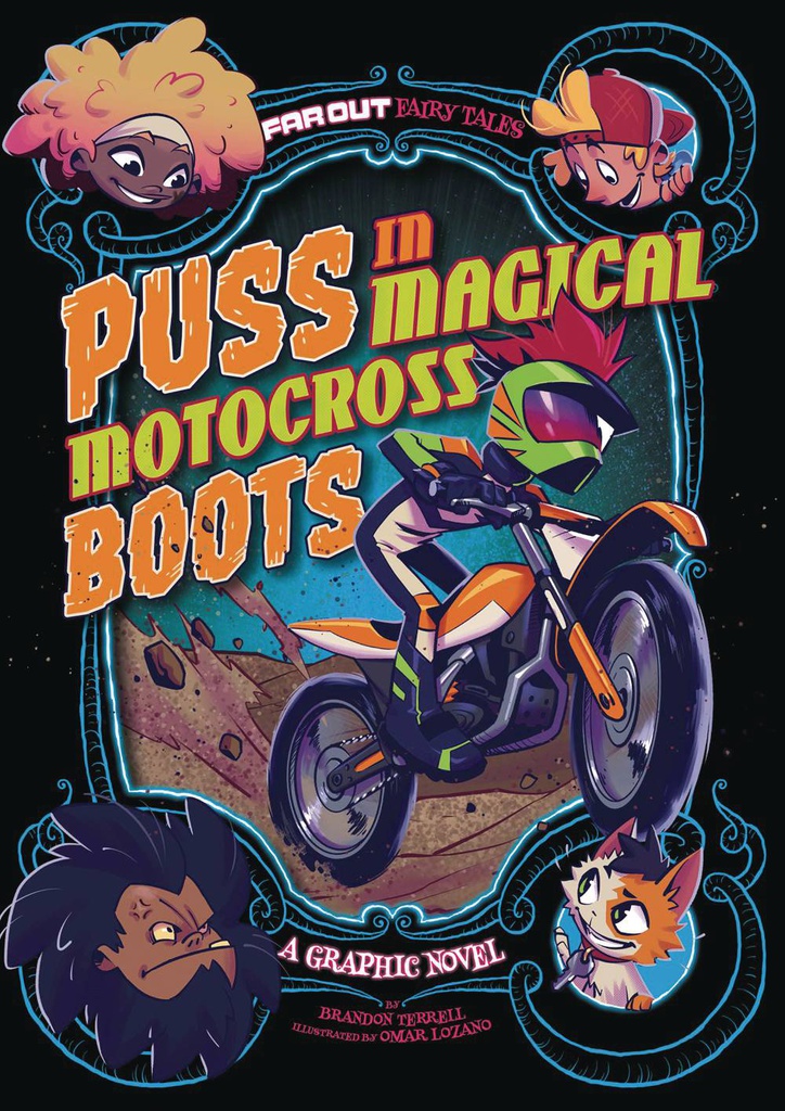 FAR OUT FABLES PUSS IN MAGICAL MOTOCROSS BOOTS