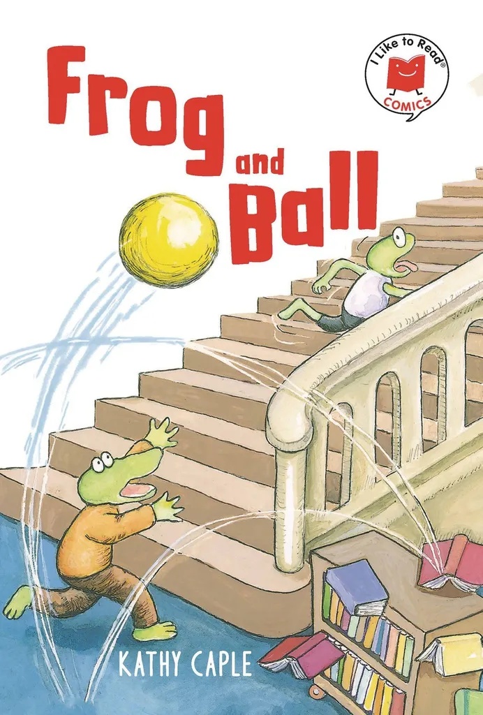 I LIKE TO READ COMICS 4 FROG AND BALL