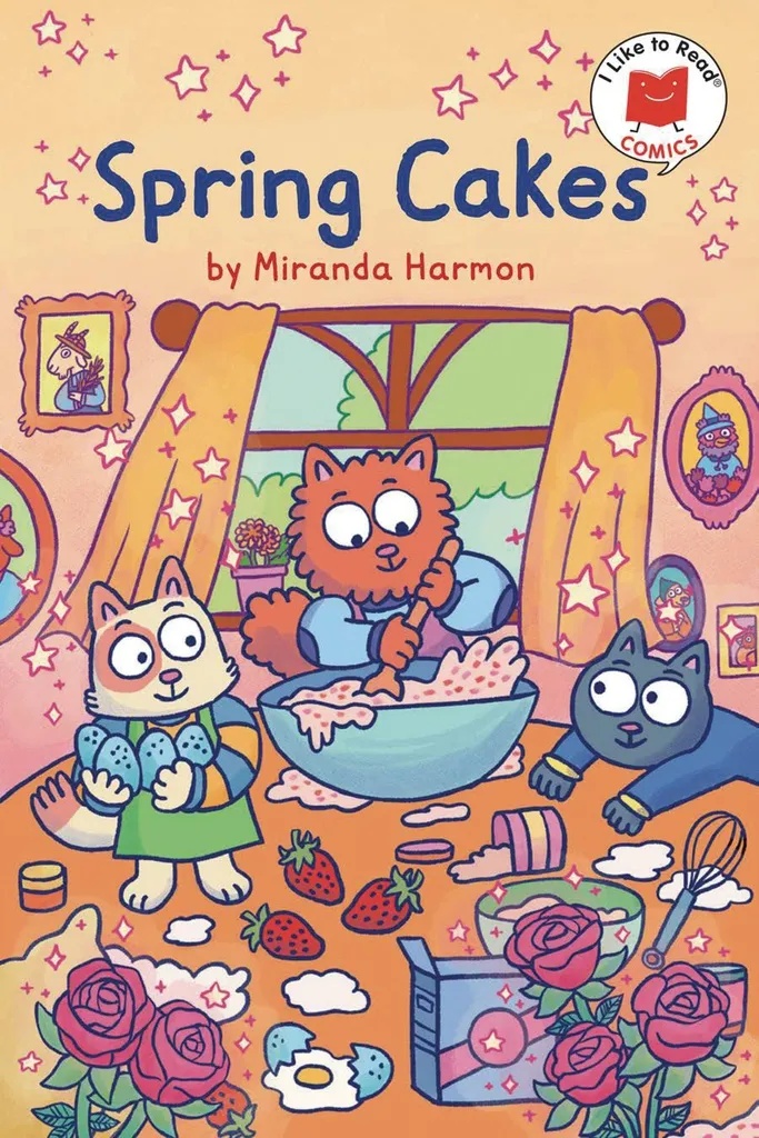 I LIKE TO READ COMICS 2 SPRING CAKES