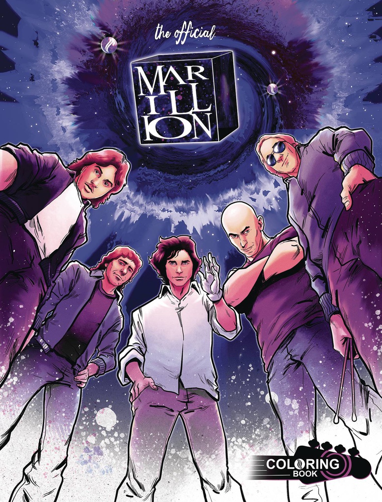 MARILLION H YEARS OFF COLORING BOOK