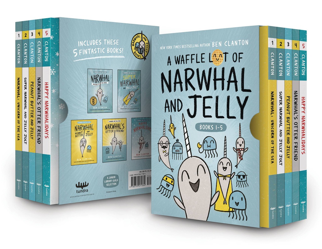 WAFFLE LOT OF NARWHAL & JELLY BOX SET