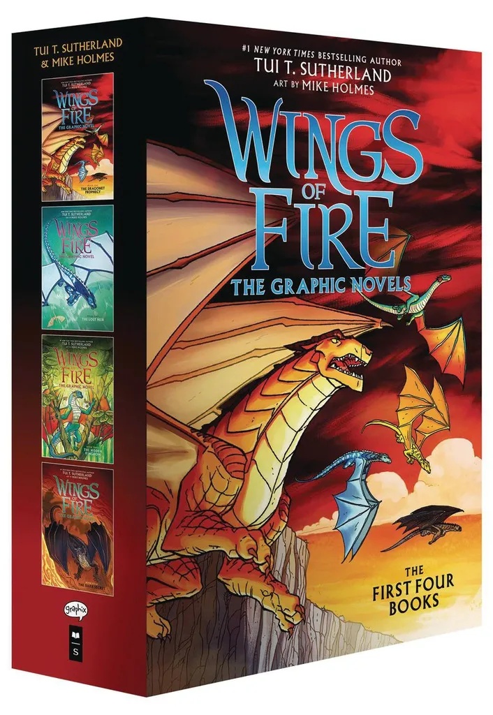 WINGS OF FIRE BOX SET 1 VOL 1-4