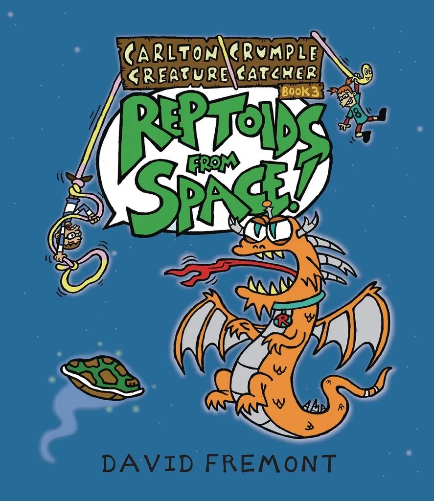 CARLTON CRUMPLE CREATURE CATCHER 3 REPTOIDS FROM SPACE