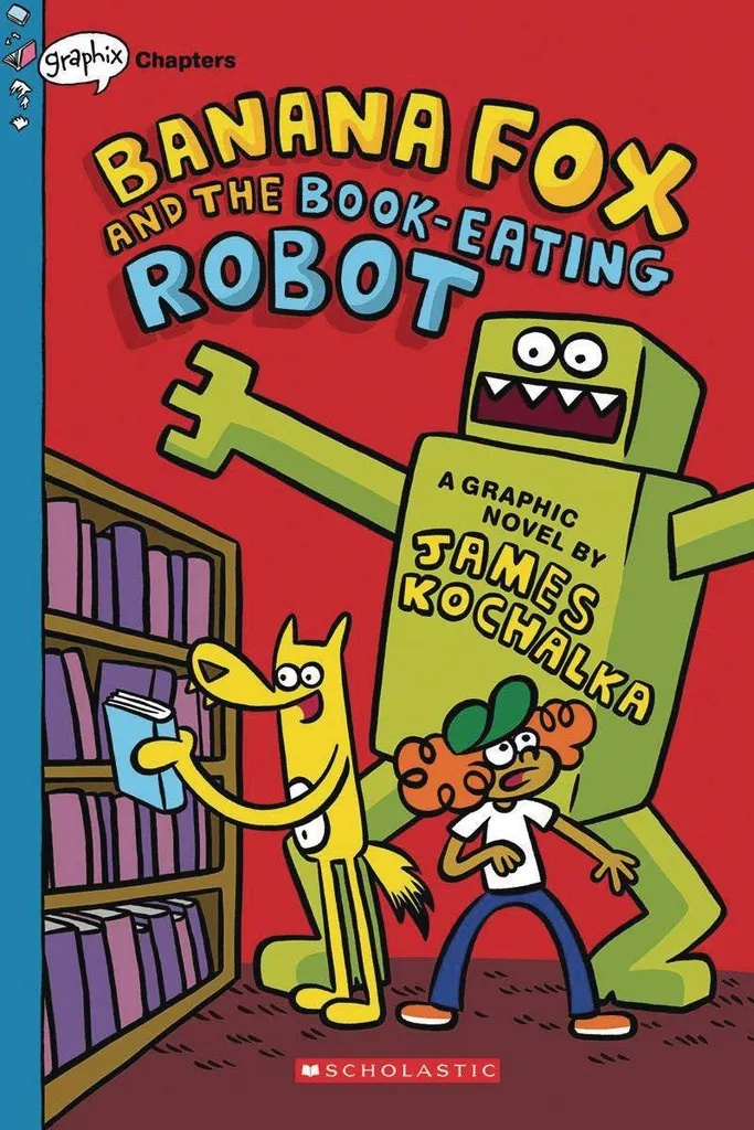 BANANA FOX 2 BOOK EATING ROBOT