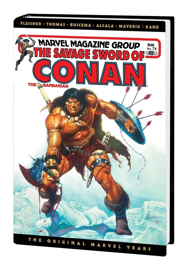 SAVAGE SWORD CONAN ORIG MARVEL YRS OMNIBUS 6 DM VAR