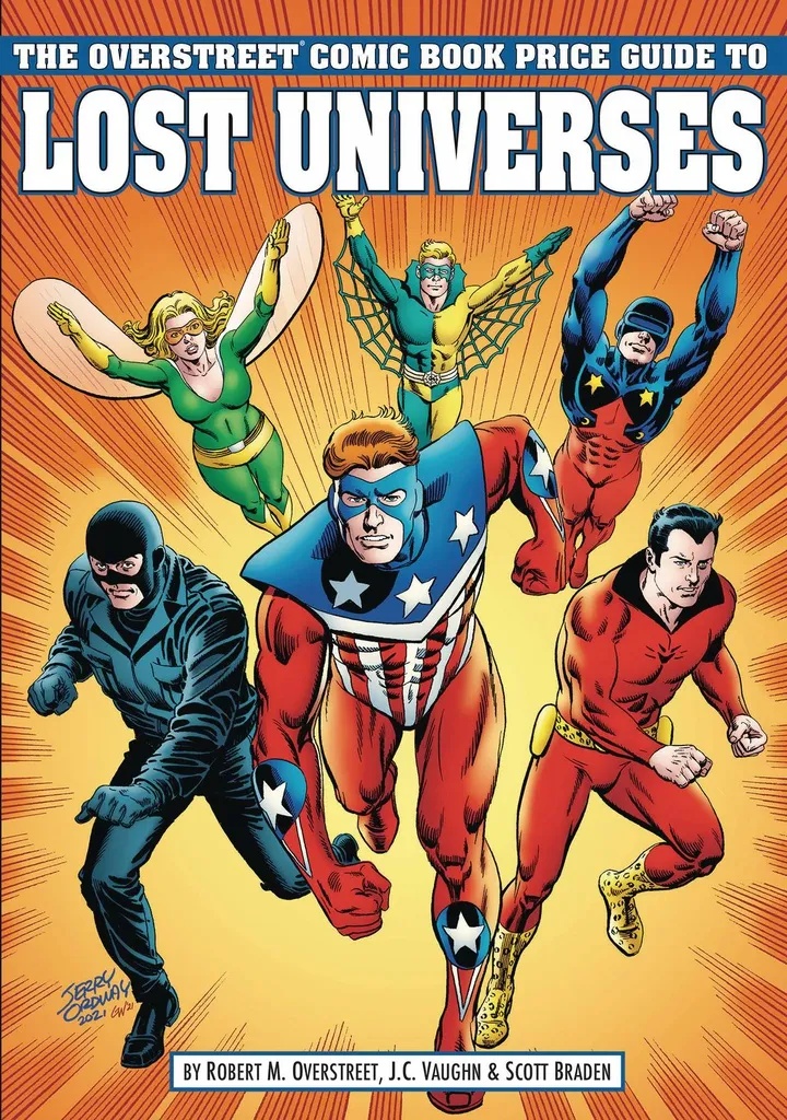 OVERSTREET GUIDE TO LOST UNIVERSES 1 CVR B CRUSADERS