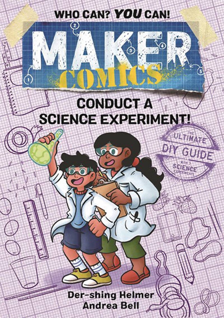 MAKER COMICS CONDUCT SCIENCE EXPERIMENT