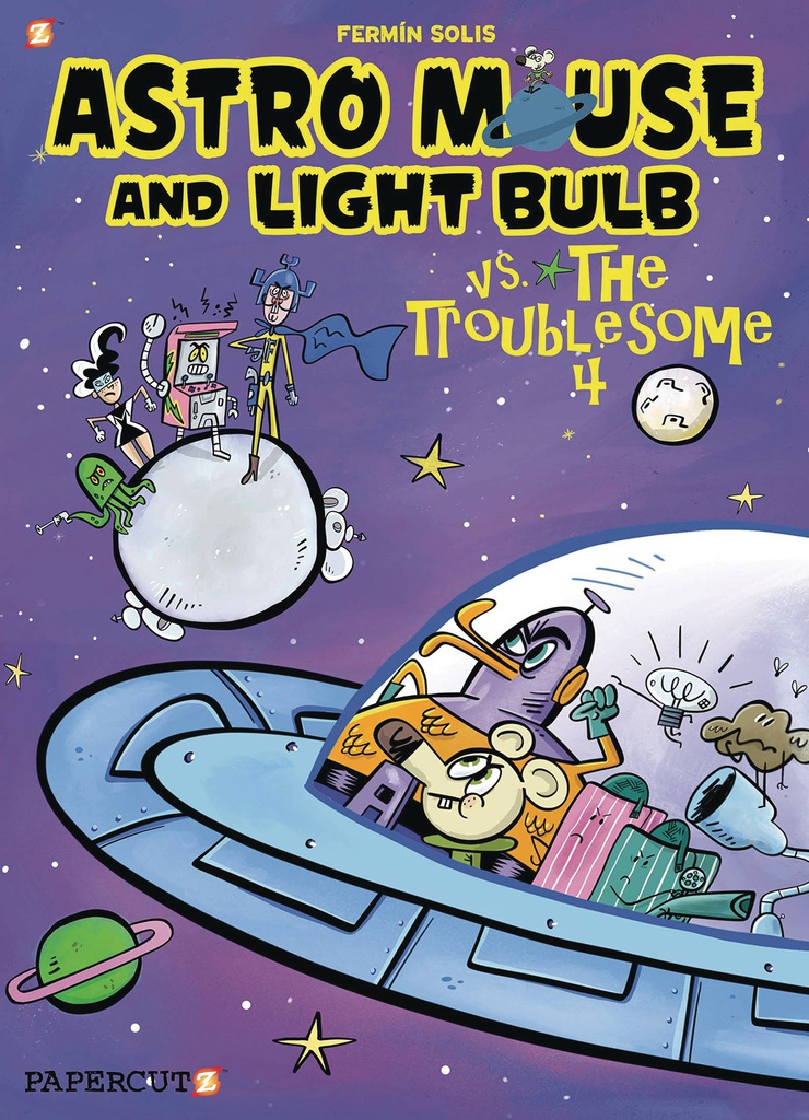 ASTRO MOUSE AND LIGHT BULB 2 TROUBLESOME FOUR