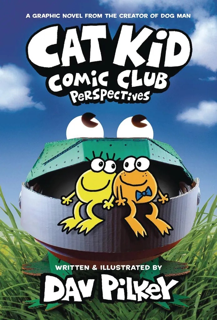 CAT KID COMIC CLUB DUSTJACKET 2 PERSPECTIVES