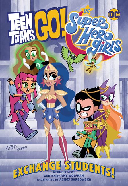 TEEN TITANS GO DC SUPER HERO GIRLS EXCHANGE STUDENTS