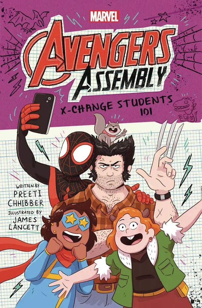 MARVEL AVENGERS ASSEMBLY NOVEL 3 X-CHANGE STUDENTS 101