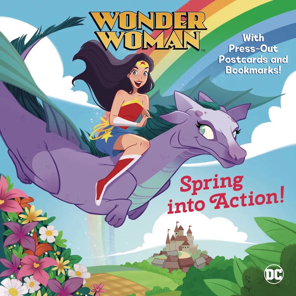 WONDER WOMAN SPRING INTO ACTION PICTUREBOOK