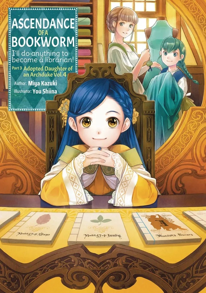 ASCENDANCE OF BOOKWORM LIGHT NOVEL PT 3 6 VOL 4