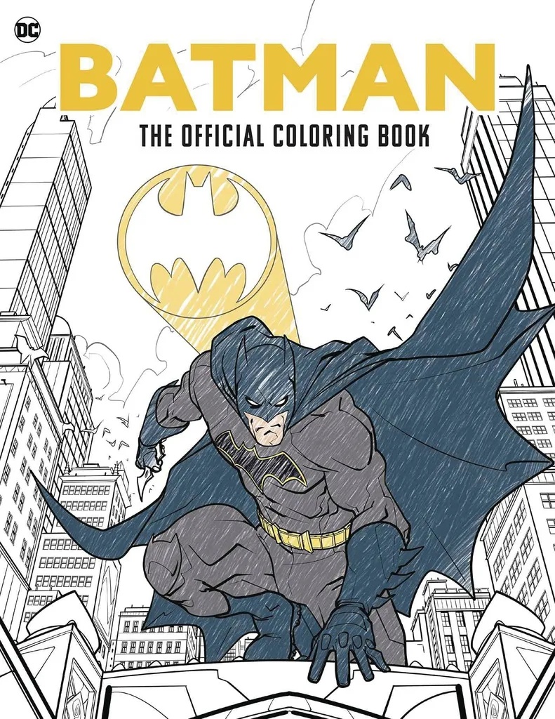 BATMAN OFF COLORING BOOK