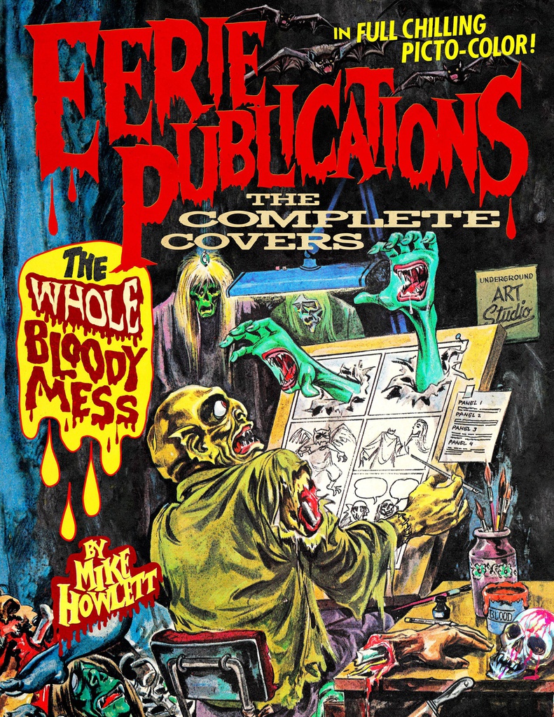 EERIE PUBLICATIONS COMPLETE COVERS WHOLE BLOODY MESS