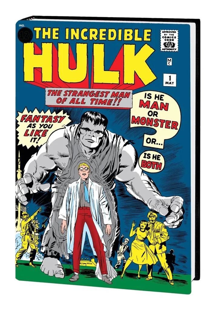 INCREDIBLE HULK OMNIBUS 1 KIRBY DM VAR NEW PTG