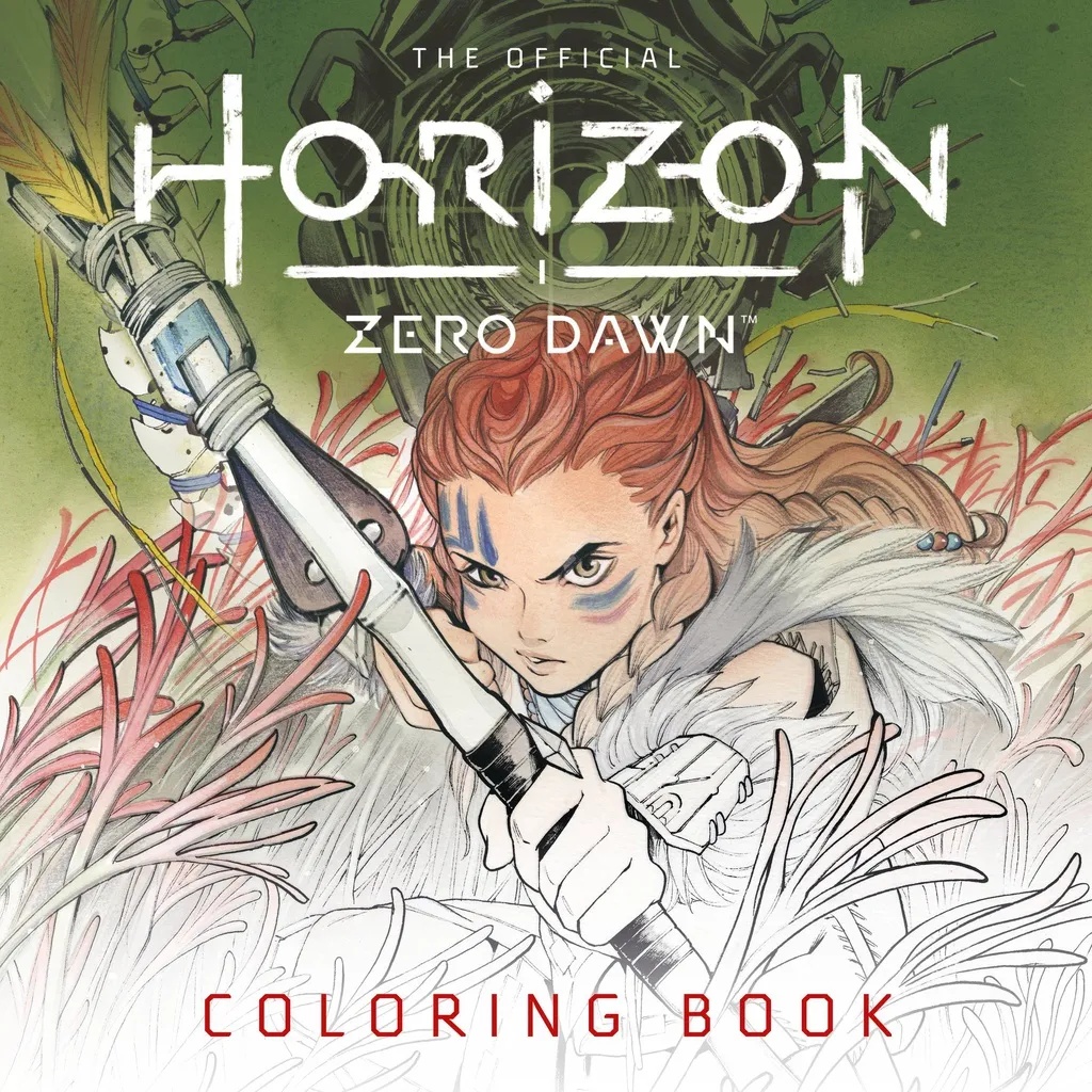 OFFICIAL HORIZON ZERO DAWN COLORING BOOK MOMOKO COLORING BOOK