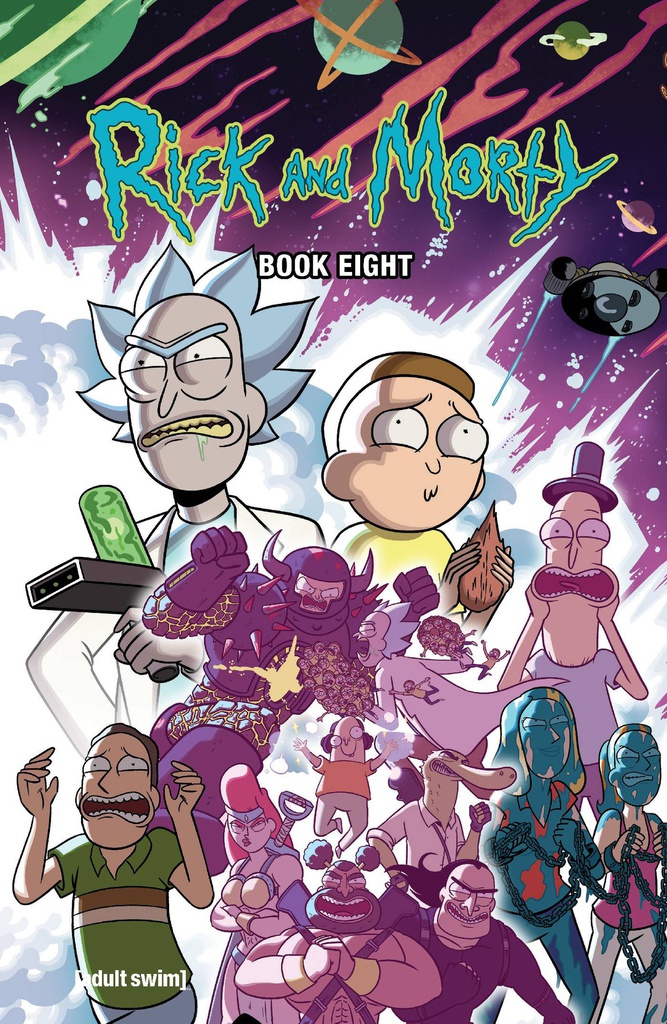 RICK AND MORTY BOOK EIGHT DLX ED