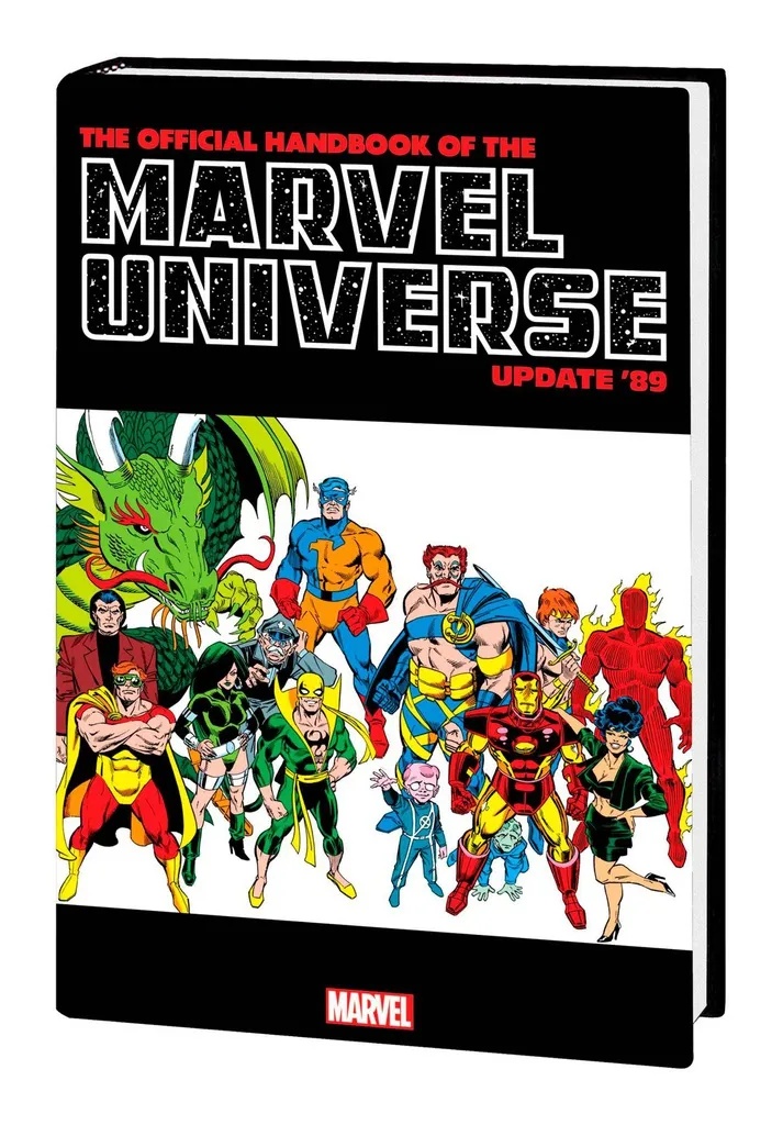 OFFICIAL HANDBOOK MARVEL 89 OMNIBUS DM VAR