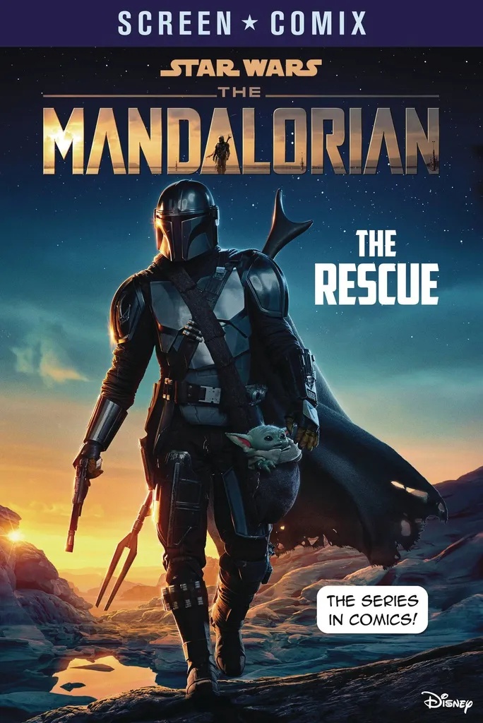 STAR WARS MANDALORIAN SCREEN COMIX 2 RESCUE