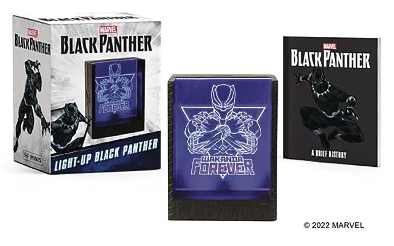 MARVEL LIGHT UP BLACK PANTHER KIT