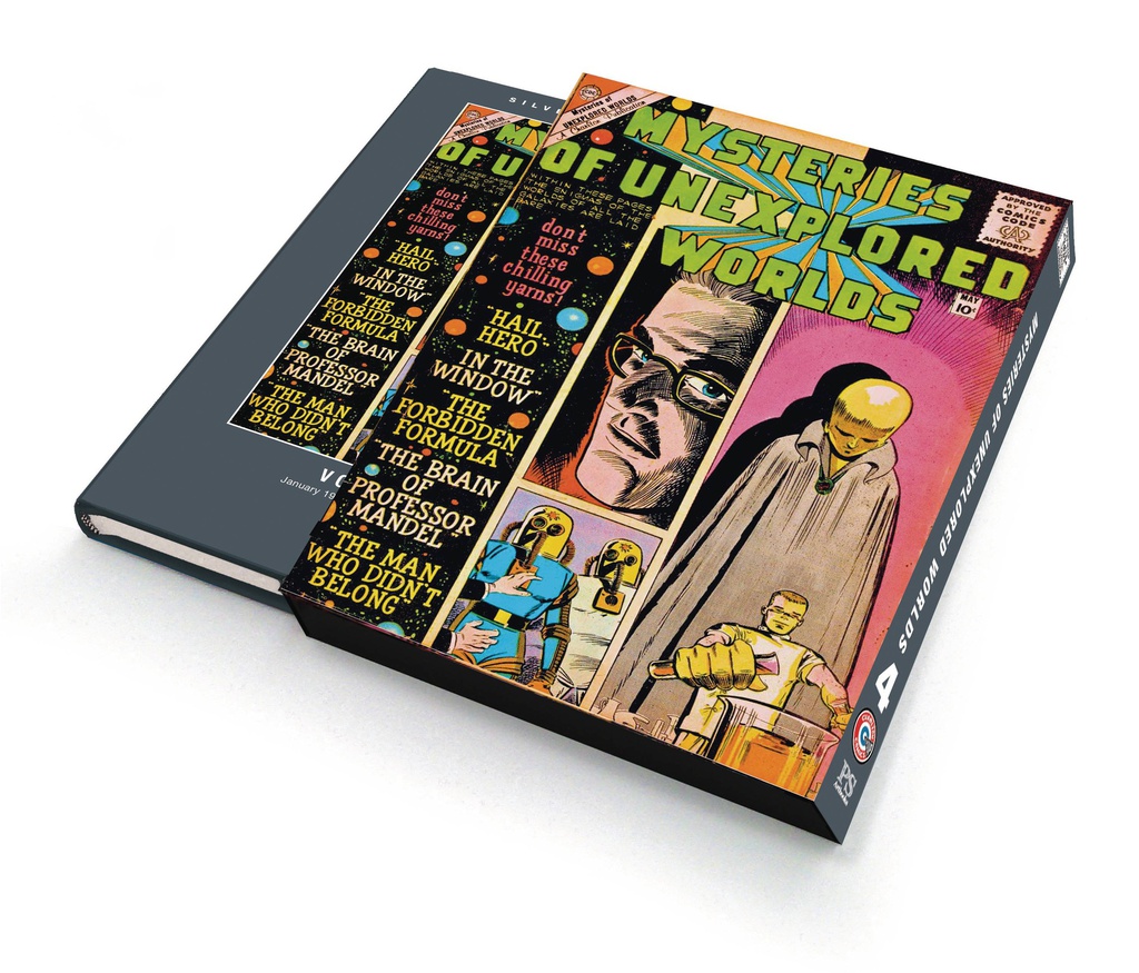SILVER AGE MYSTERIES UNEXPLORED WORLDS SLIPCASE 4