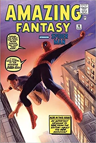 THE AMAZING SPIDER-MAN OMNIBUS 1 ALEX ROSS COVER [NEW PRINTING 4]