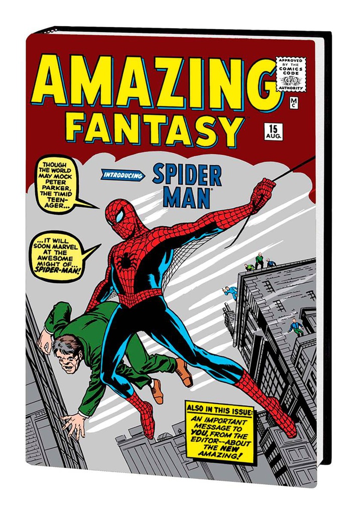 THE AMAZING SPIDER-MAN OMNIBUS 1 KIRBY COVER [NEW PRINTING 4, DM ONLY]