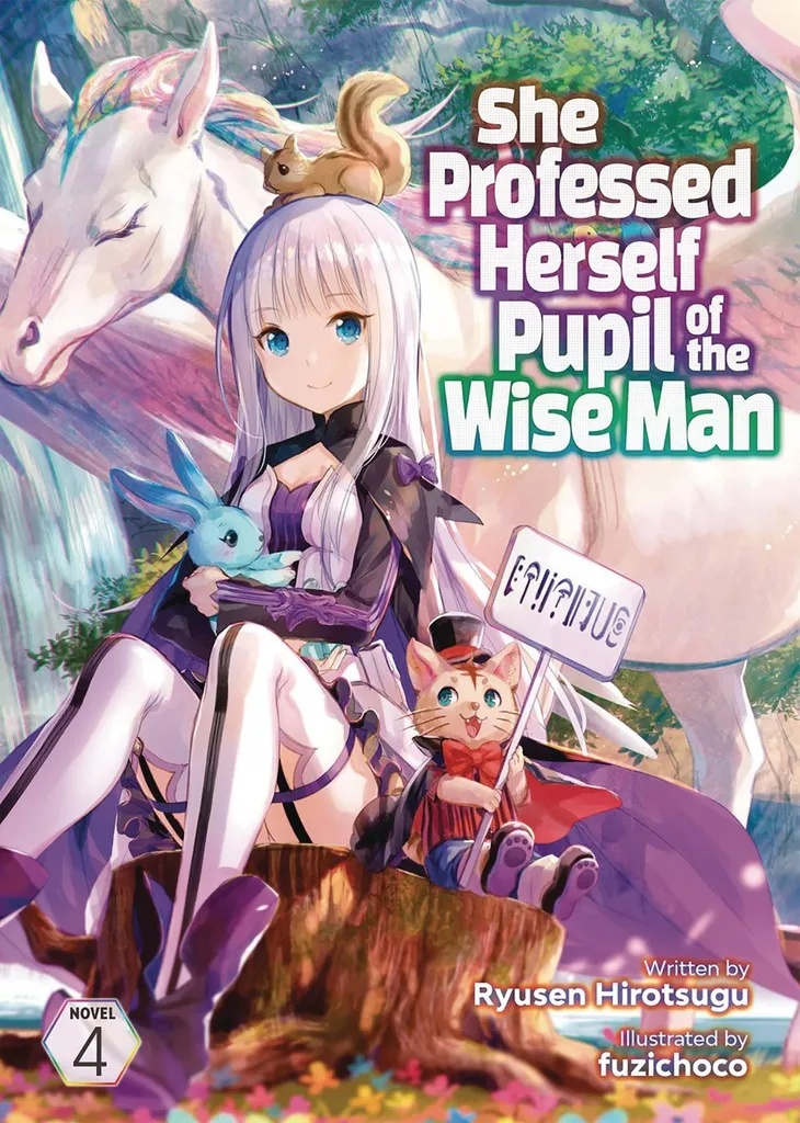 SHE PROFESSED HERSELF PUPIL OF WISE MAN LIGHT NOVEL 4