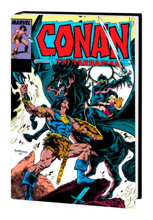 CONAN THE BARBARIAN: THE ORIGINAL MARVEL YEARS OMNIBUS 8 ISHERWOOD COVER [DM ONLY]