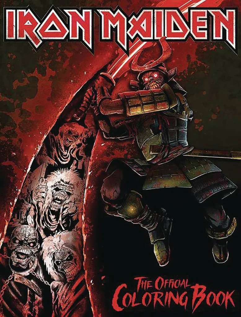 IRON MAIDEN OFF COLORING BOOK