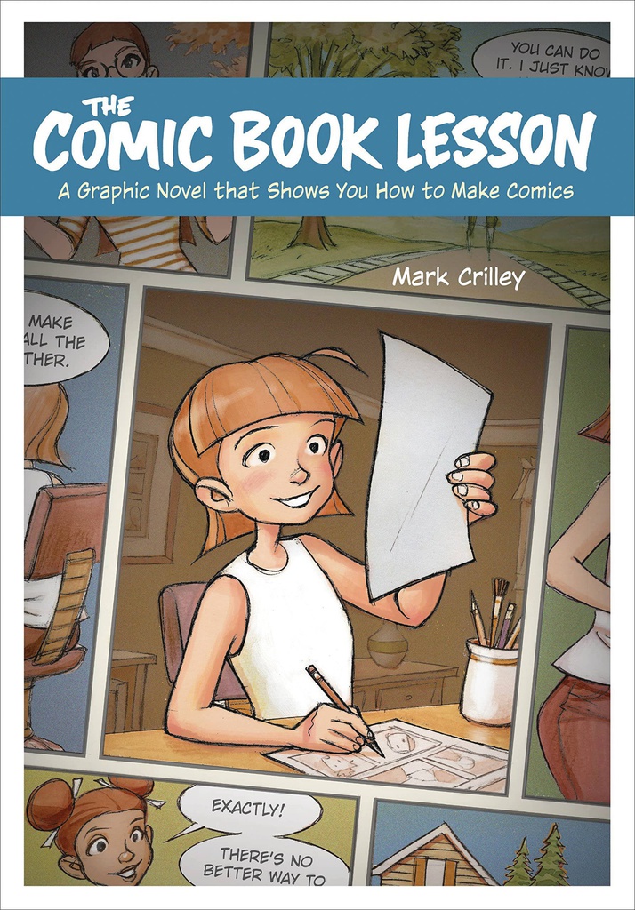 COMIC BOOK LESSON SHOWS YOU HOW MAKE COMICS