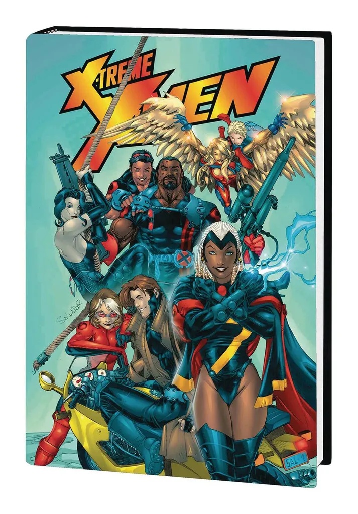 X-TREME X-MEN BY CHRIS CLAREMONT OMNIBUS 1 LARROCA EXPANDED LINEUP COVER [DM ONLY]