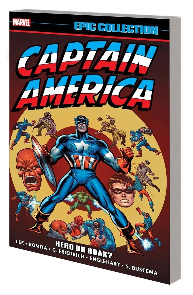 CAPTAIN AMERICA EPIC COLLECTION HERO OR HOAX NEW PTG