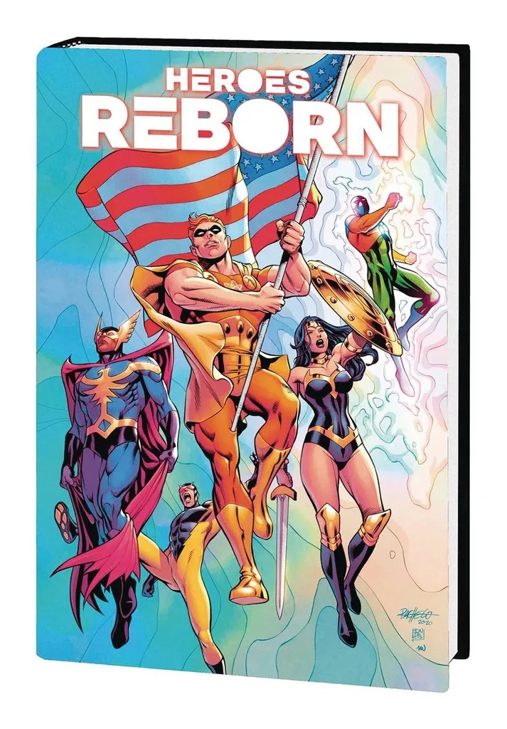 HEROES REBORN AMERICA'S MIGHTIEST HEROES OMNIBUS PACHECO COVER [DM ONLY]