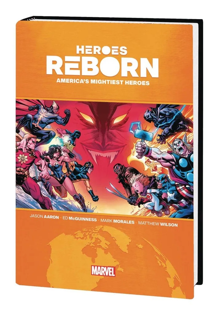 HEROES REBORN AMERICA'S MIGHTIEST HEROES OMNIBUS MCGUINNESS COVER