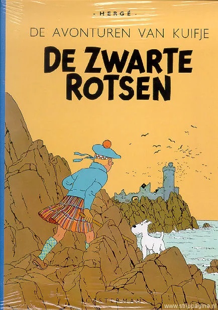 Kuifje Facsimile Kleur 7 De zwarte rotsen