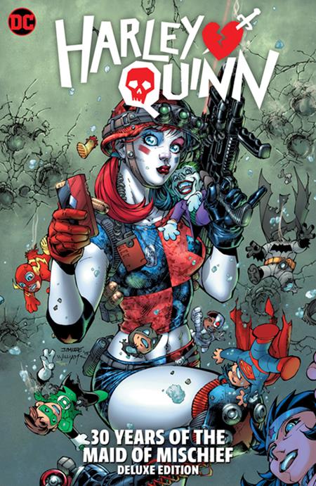 HARLEY QUINN 30 YEARS OF THE MAID OF MISCHIEF THE DELUXE EDITION