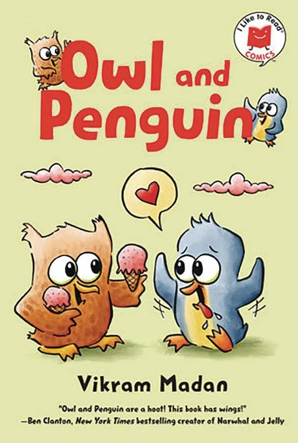 I LIKE TO READ COMICS 8 OWL AND PENGUIN