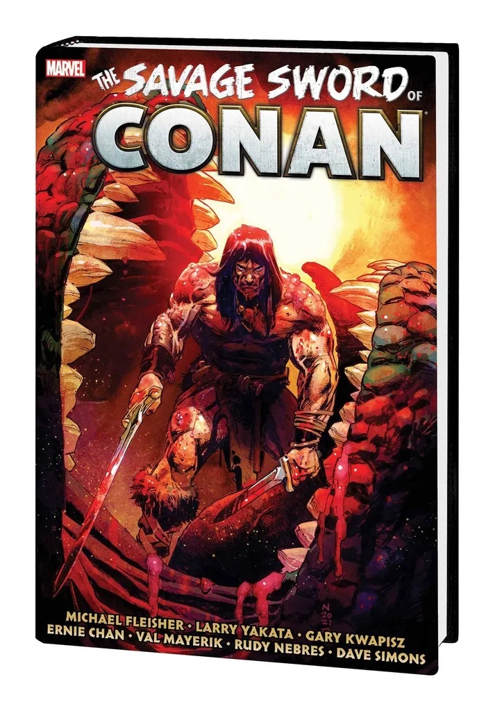 SAVAGE SWORD OF CONAN MARVEL YEARS OMNIBUS 8 KLEIN CVR