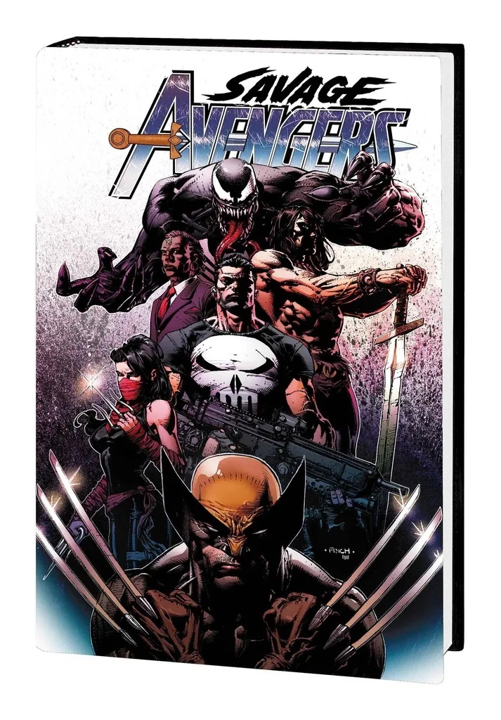 SAVAGE AVENGERS GERRY DUGGAN OMNIBUS FINCH CVR