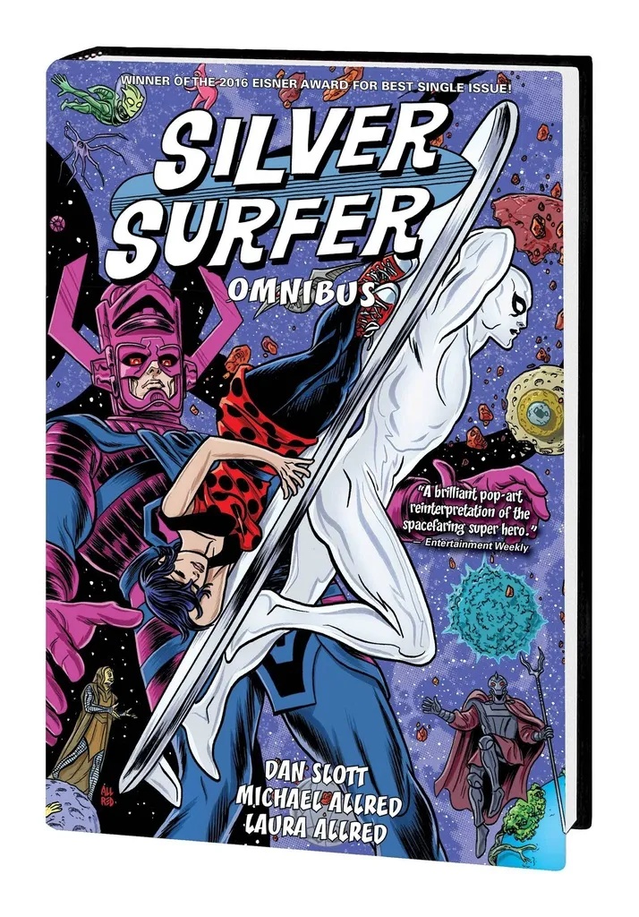 SILVER SURFER SLOTT ALLRED OMNIBUS WRPAD CVR NEW PTG