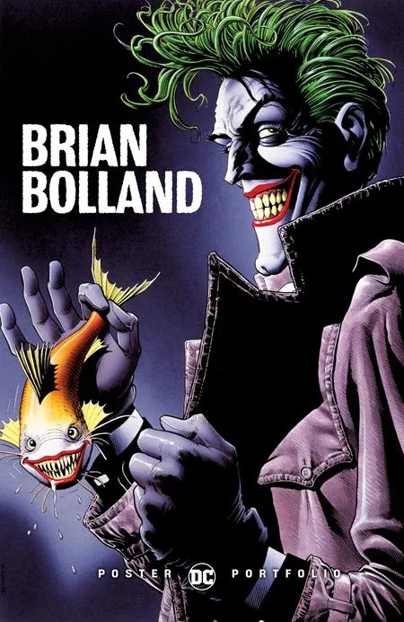 DC POSTER PORTFOLIO BRIAN BOLLAND