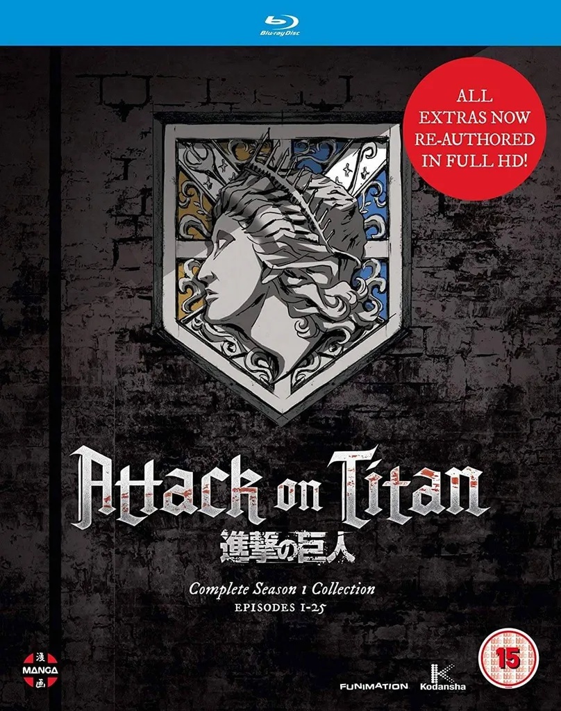 ATTACK ON TITAN Season 1 Collection Blu-ray