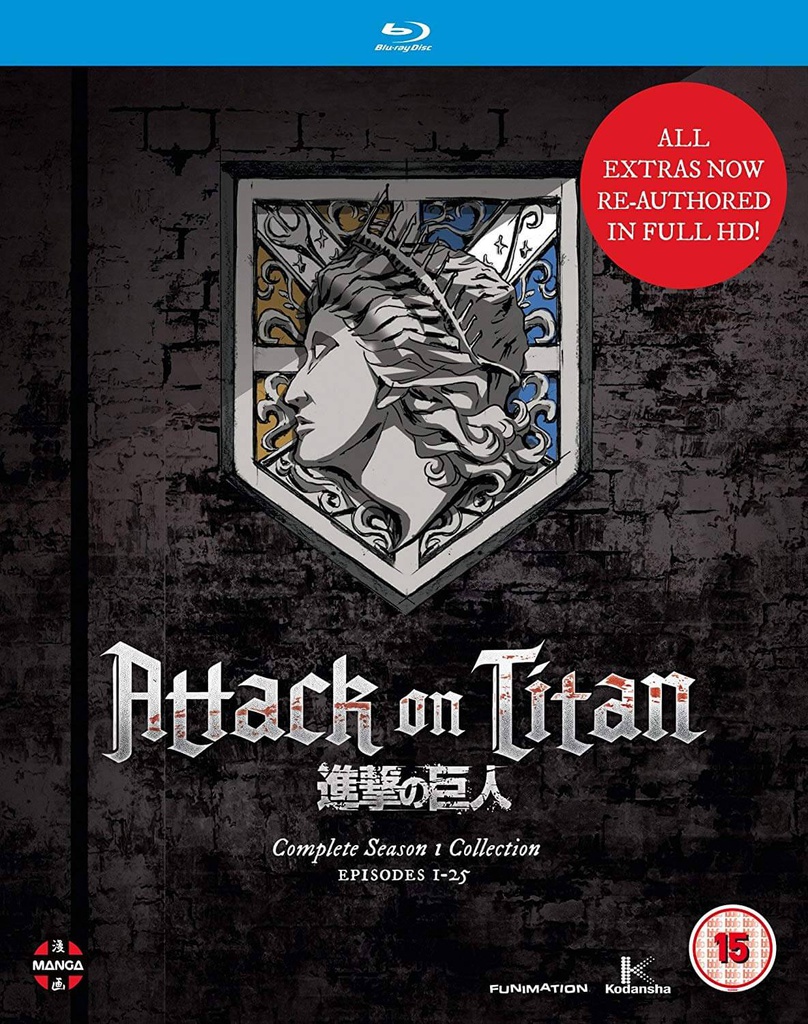 ATTACK ON TITAN Season 1 Collection Blu-ray