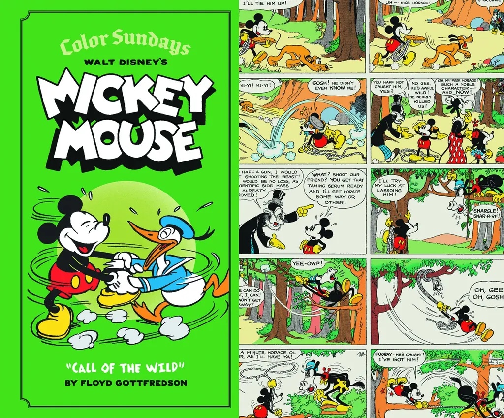 DISNEY MICKEY MOUSE COLOR SUNDAYS 1 CALL WILD