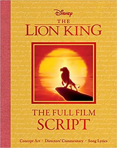 DISNEY SCRIPTED CLASSICS LION KING