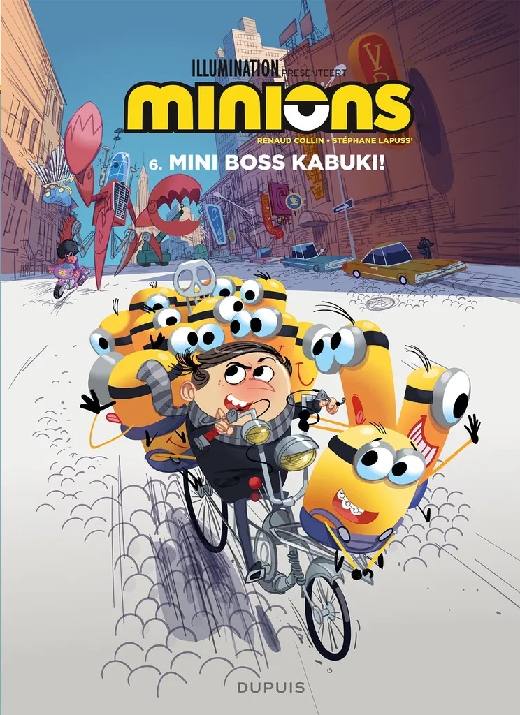 Minions 6 Mini boss kabuki!